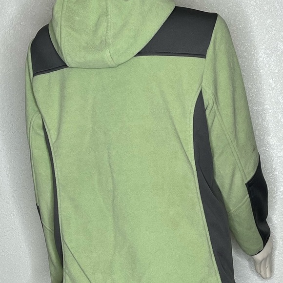 Free Country Fleece Zin Up Hooded Jacket Sz Large - Picture 5 of 9